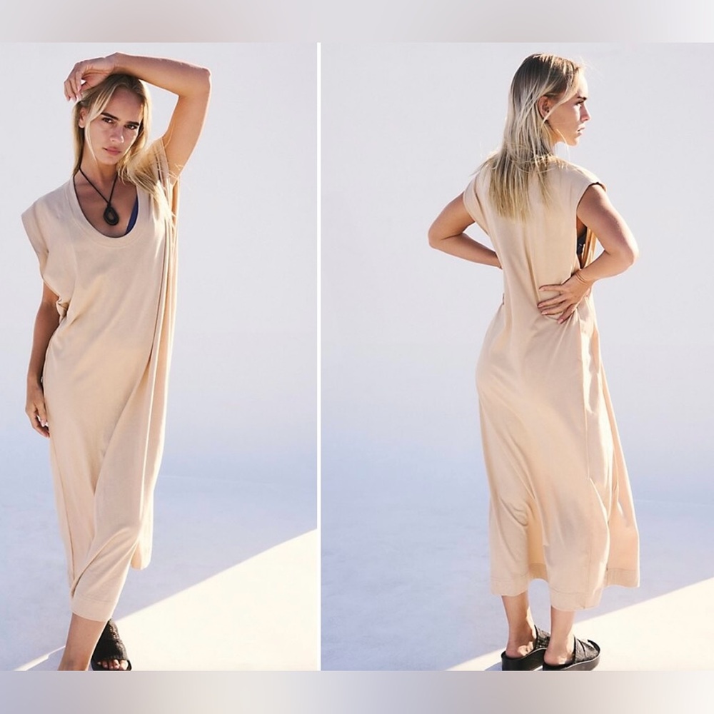Free People Carta Tee Shirt Midi by free-est at Free People Medium